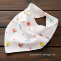 2016 china supplier cheap cotton triangle bandana Baby Bibs wholesale